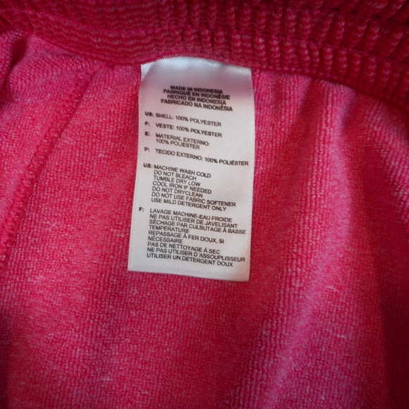 Adidas Women’s Pink Cropped Sweatpants Small – Elastic Waist & Cuffs - Picture 4 of 4